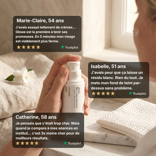 Glowe Lifting Cream : Retrouve ton éclat.